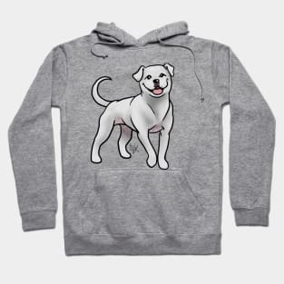 American Bulldog - White Hoodie